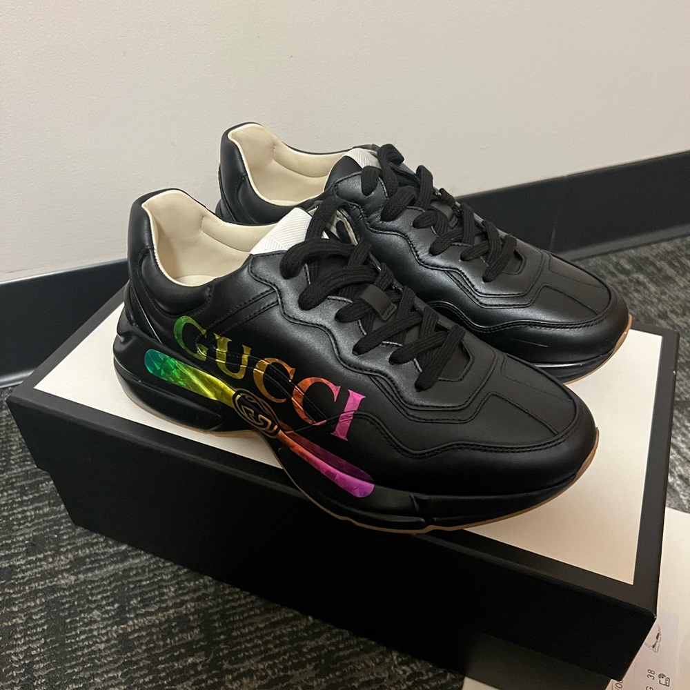 Gucci Rhyton 'Iridescent Logo'